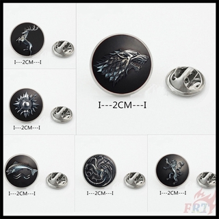 เข็มกลัด Game Of Thrones - Tribal Totem Time Gem Cabochon 1 ชิ้นสําหรับกระเป๋าเป้สะพายหลัง