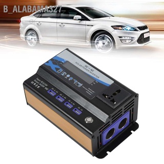 Alabama327 อินเวอร์เตอร์ไฟฟ้า 420W 12 24Vdc เป็น 220Vac 50Hz พร้อมไฟ 4 พอร์ต Usb สําหรับโทรศัพท์มือถือ แล็ปท็อป