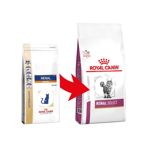 Royal Canin Renal Select อาหารแมวโรคไต เม็ดสอดไส้กรอบนอกนุ่มใน 400กรัม