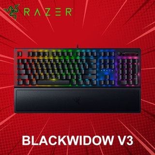 คีย์บอร์ด Razer รุ่น Blackwidow V3 (ภาษาไทย) ประกันศูนย์ 2 ปี