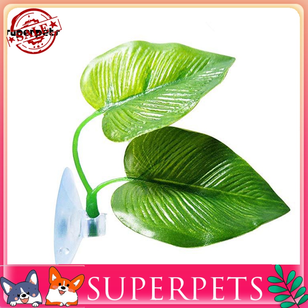 <COD> Artificial Plant Leaf Betta Hammock Fish Tank Spawning Rest Bed Aquariums Decor