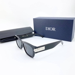 CHRISTIAN DIOR DIORBLACKSUIT XL S2U BLACK RECTANGULAR SUNGLASSES แว่นกันแดดแบรนด์คริสเตียนดิออร์ ทรงเหลี่ยม สีดำ uv400