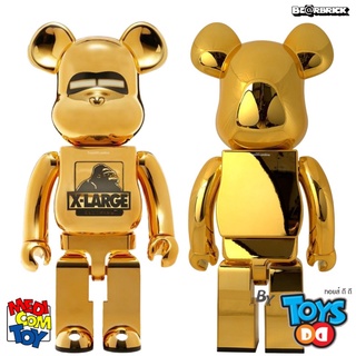 Be@rbrick X-Large Sorayama Gold Chrome 1000%