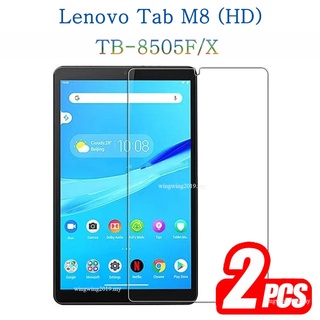 ฟิล์มกระจกนิรภัยกันรอยหน้าจอแท็บเล็ต สําหรับ Lenovo Tab M8 (HD) 8.0 2019 TB-8505F TB-8505X 2 แพ็ก