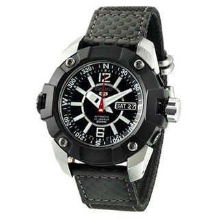 Seiko 5 Sports Automatic 4WD Mens Watch Black Strapรุ่นSKZ263K1