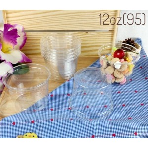 ถ้วยPET 120กรัมทรงสูง  (U95) ไม่รวมฝา 75 บาท