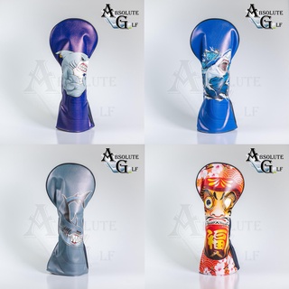 Golf Head Cover ครอบหัวไม้กอล์ฟ ลายฉลาม