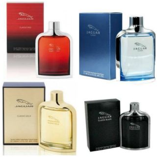 น้ำหอม Jaguar Classic black,gold,red edt 100ml. กล่องซีล