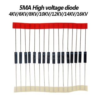 ไดโอดแรงดันสูง 5MA 4KV 6KV 8KV 10KV 12KV 14KV 16KV 2CL69A 2CL70A 2CL71A 2CL72A 2CL73A 2CL74A 2CL75A 10 ชิ้น