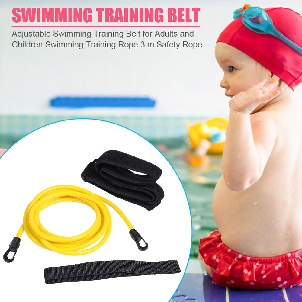 Adjustable Swimming Belt Elastic Swim Belt for Swimming Training