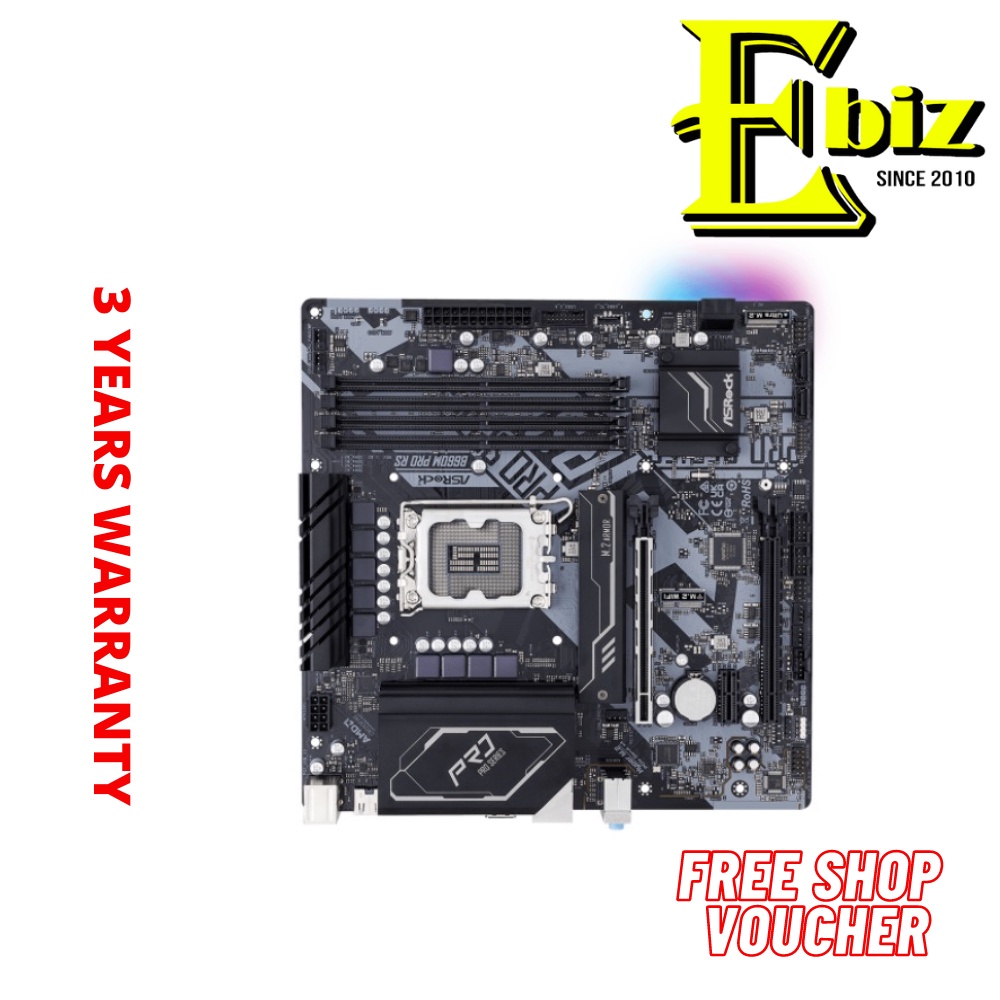 Asrock B660M PRO RS LGA1700 DDR4 MOTHEBOARD