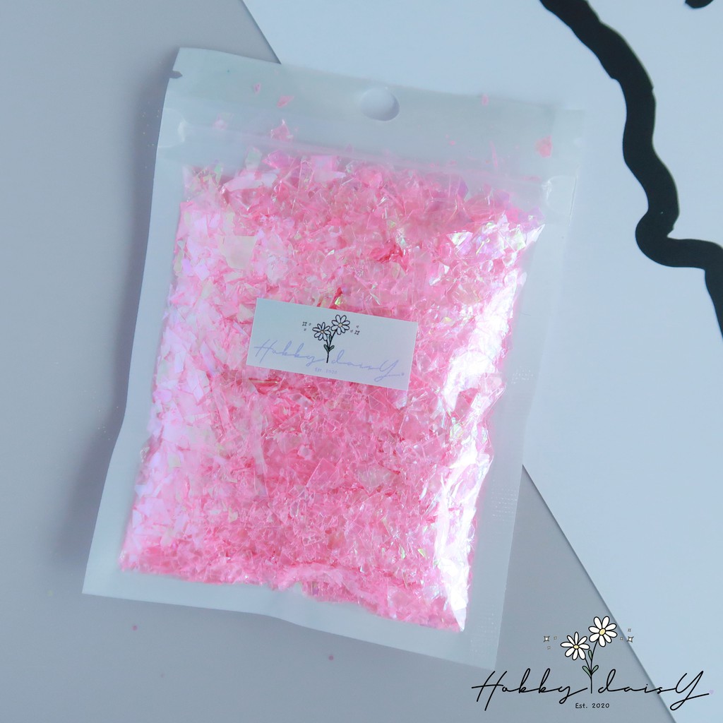 Candy Paper กลิตเตอร์โฮโลแกรม 5 สี พร้อมส่ง รูปที่ 8