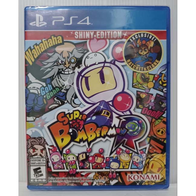 Super Bomberman R Shiny Edition, Jeu Sony Playstation 4 Ps4