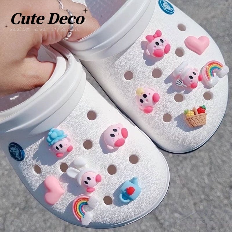 Cute Decoherocute Star Cbbie (6 ประเภท) นั่ง Star Cbbie / Chef Star Cbbie Charm ปุ่ม / Cute Jibbitz Croc รองเท้า DIY / Charm วัสดุเรซินสําหรับ DIY