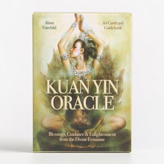 การ์ดเกม Kuan Yin Oracle Tarot สําหรับเกมส์