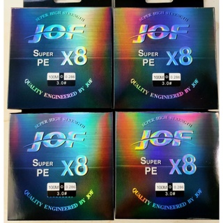 JOF Super PE X8 High Strength สายพีอี ถัก8