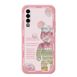 Dmy เคส huawei P30 Pro P40 P20 lite P10 Plus Mate 20 Pro 20X 30 40 10 Pro ซิลิโคนนิ่ม กันกระแทก