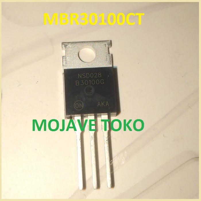 Mbr30100ct 30100CT Schottky Diodes & Rectifiers 30A 100V คุณภาพสูง