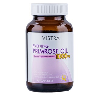 VISTRA Evening Primrose Oil 100mg. 75เม็ด