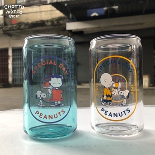 Snoopy Peanuts - Can Tumbler //แก้วน้ำสนุปปี้ ของแท้จากญี่ปุ่น