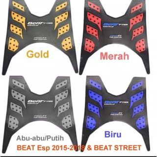 ใหม่ล่าสุด BEAT ESP พรมยางรถจักรยานยนต์ 2015 ถึง 2019 BEAT ESP