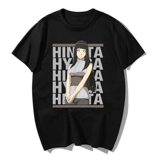 Hinata Hyuga - Naruto Shippuden T-Shirt T Shirt Men Kawaii Tops Cartoon Karate Graphic Tees Tee Shirt Unisex Hara