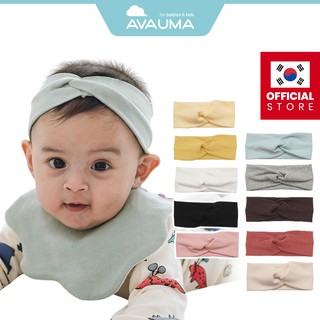 [5+1 Event] AVAUMA ผ้าโพกหัว โบว์ 10 สี สําหรับเด็กผู้หญิง เด็กผู้ชาย