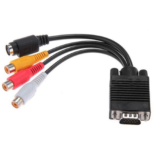 ลดราคา อุปกรณ์เสริมตัวแปลงพีซี VGA เอส - วิดีโอ 3 RCA ประกอบด้วย AV ทีวีอะแดปเตอร์ CABLE #ค้นหาเพิ่มเติม สายเคเบิล SYNC Charger ชาร์จ อะแดปเตอร์ชาร์จข้อมูลปฏิบัติ Universal Adapter Coolระบายความร้อนซีพียู การ์ดเสียง