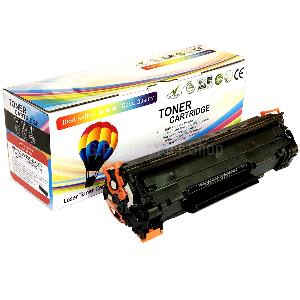 Balloon / CE285A / 85A / หมึกพิมพ์เลเซอร์เทียบเท่า / LaserJet Pro /P1100/P1102/M1136/M1214nfh/สีดำ/2,100 แผ่น/2 กล่อง