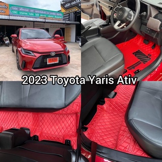 2023-2025 Toyota Yaris Ativ โฉมล่าสุด พรมรถยนต์