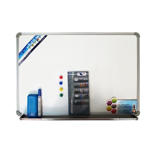 กระดานไวท์บอร์ดแม่เหล็ก 80x120 ซม. VICTORY Magnetic whiteboard 80x120 cm. VICTORY