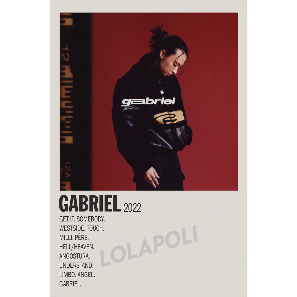 โปสเตอร์ปกอัลบั้ม Gabriel - Keshi