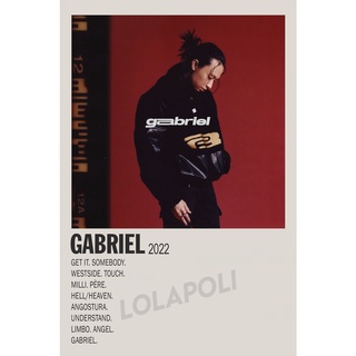 ปกโปสเตอร์อัลบั้ม Gabriel - Keshi