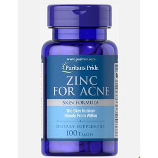 Puritans Pride Zinc for Acne