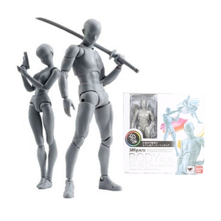 Shf Male and Female Body Gray รุ่นดีลักซ์ (SHF Female Body Gray)