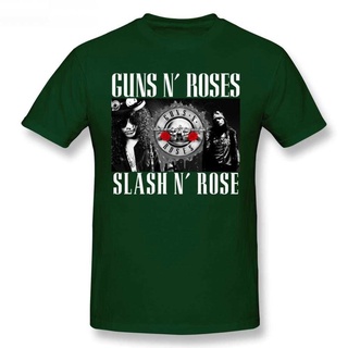 ขายดี!ขายดี เสื้อยืดแขนสั้น คอกลม พิมพ์ลาย See Will Street Guns on Roses Rock Band IBcgna62AJgcge40 สไตล์คลาสสิก สําหรับ