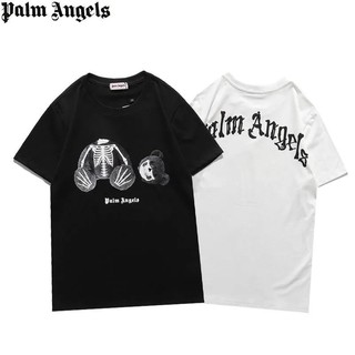 เสื้อยืดผ้าฝ้ายพิมพ์ลายแฟชั่นเสื้อยืด Palm Angels Rare Item New Collection 2022 [Limited Edition]