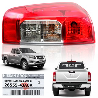 ไฟท้าย + หลอด ข้าง ซ้าย Lh แท้ สีแดง สำหรับ นิสสัน Nissan D23 นาวาร่า Navara Np300 ปี 2015 2016 2018 2019