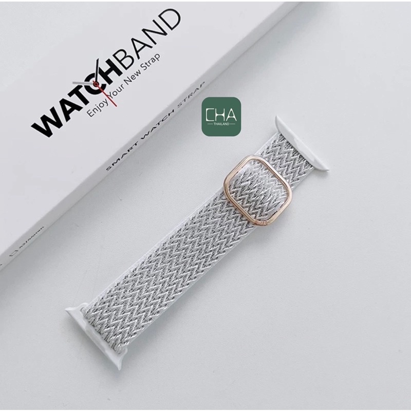 สาย AW ผ้าใหม่สาย  (เเคสาย) สําหรับ watch 10/9/8/7/6/5:4/3/2/SE ขนาด38/40/41/42/44/45/46/49mm  สายนาฬิกา smart watch