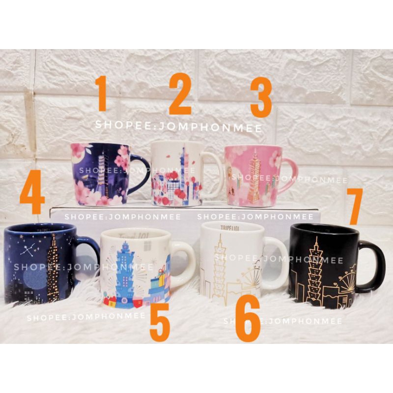 Starbucks​ Taiwan​ Demi​ Mug​ "TAIPEI​ 101" Collection