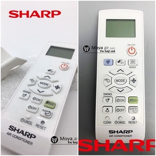 รีโมท แอร์ Sharp (ชาร์ป) แท้ สำหรับรุ่น AH-GX13 และ AH-GX10 รหัส CRMC-A997JBEZ (  CRMC-A998JBEZ )