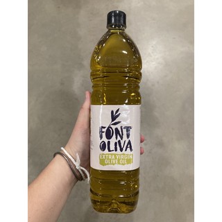 น้ำมันมะกอกบริสุทธิ์ (Extra Virgin Olive Oil) Font Olive 1 ลิตร