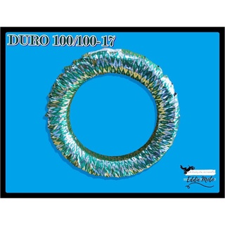 "DURO" TIRE / BIKE TIRE 100-100-17 (100/100-17)  // ยางนอกมอเตอร์ไซค์ ยางนอกรถวิบาก ยี่ห้อ "DURO" ขอบ 17 ขนาด 100/100-17