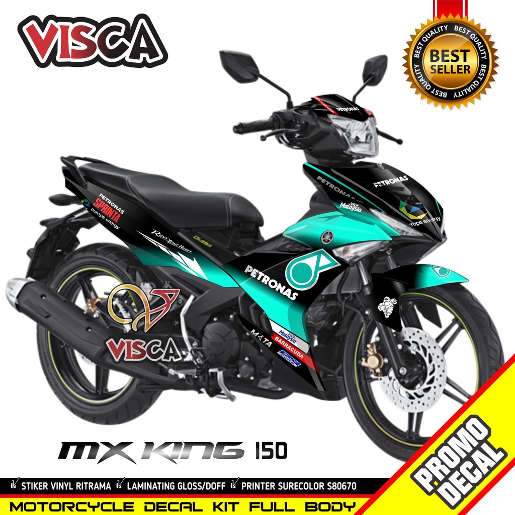 Decal MX King 150 Full Body สติกเกอร์ MX King 150 Striping MX King 150 สติกเกอร์ MX King 150 Full Bl