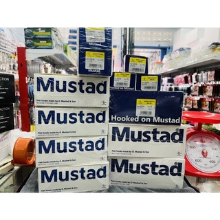 เบ็ดตกปลา Mustad (ตรากุญแจ) #2335ของแท้ เบอร์6-19 100ตัว