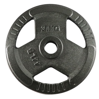 SPORTLAND บาร์เบลแผ่น Hammerton BarbellPlate ขนาด 20kg. / 50P  DS51.5mm GY (3400)