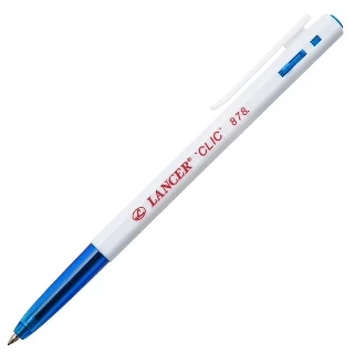 ปากกาลูกลื่น Lancer Clic ปากกาลูกลื่น แลนเซอร์ คลิ้ก 878 0.7mm
