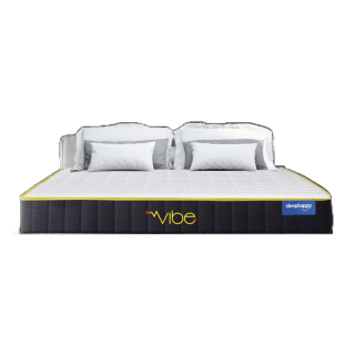 SleepHappy รุ่น Vibe (แน่น) ที่นอนพ็อกเก็ตสปริงในกล่อง ที่นอนเพื่อสุขภาพ หนา10นิ้ว ส่งฟรีทั่วไทย