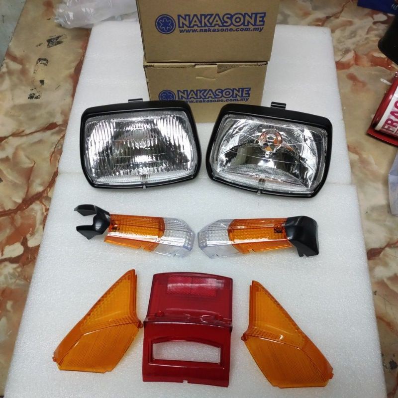 ไฟหน้าฝาครอบสัญญาณฝาครอบไฟท้าย honda ex5 ex5 dream ex5dream