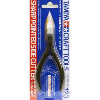 4950344741236 Tamiya 74123 Fine Point Thin Blade Nipper for Gate Cut คีมเทพ